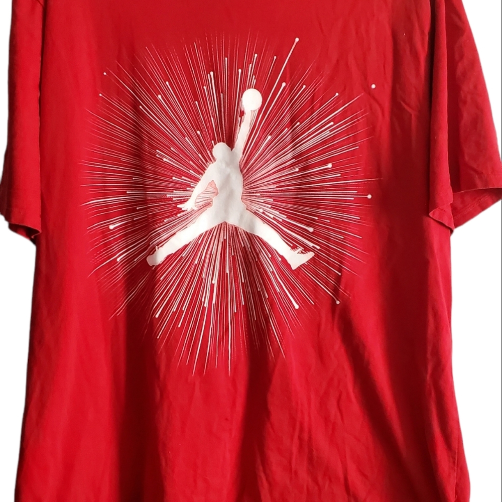 Red XXL Basketball T-Shirt